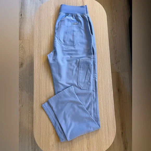 FIGS Navy High Waisted Yola Skinny ST - Picture 5 of 9